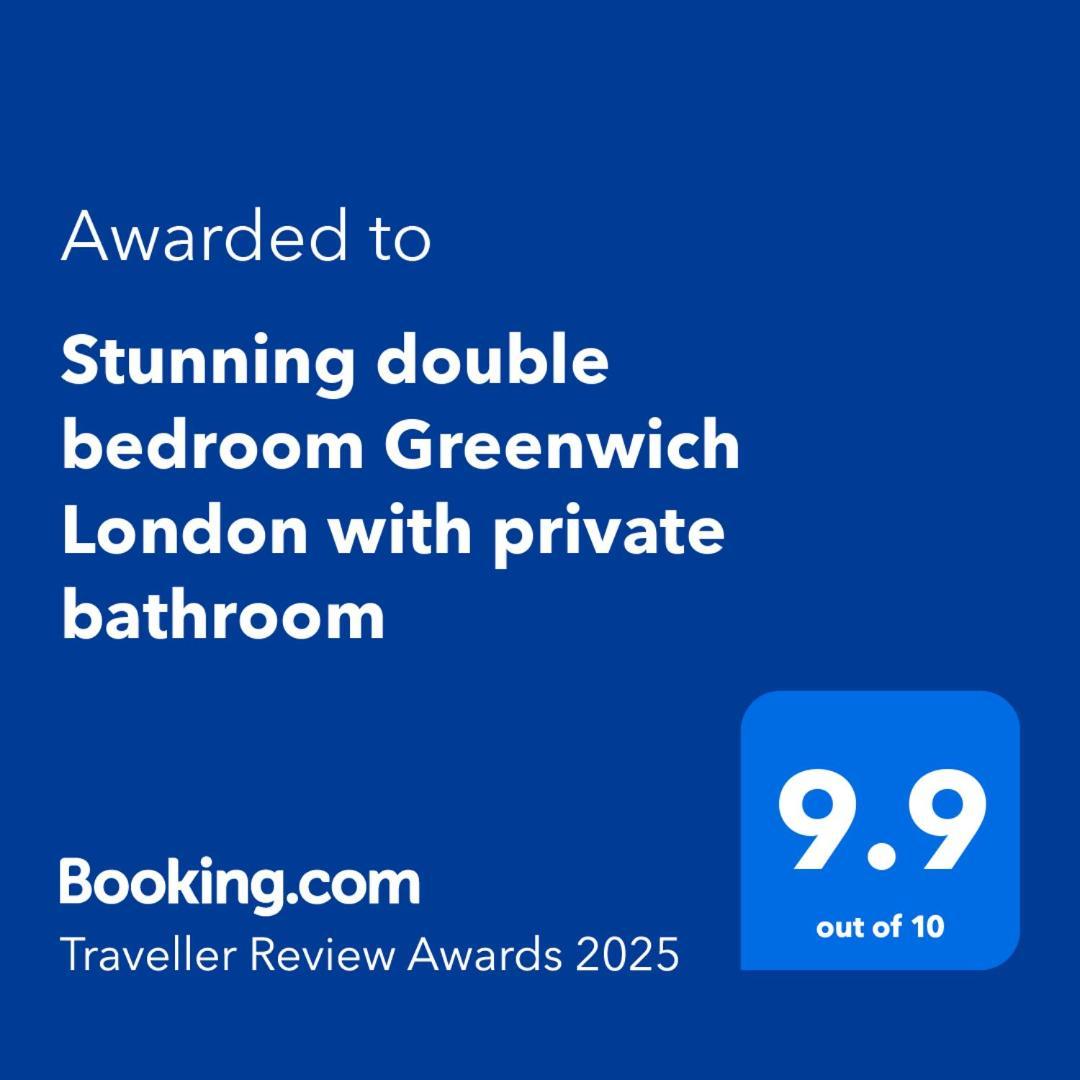 Stunning Double Bedroom Greenwich London With Private Bathroom Exterior foto